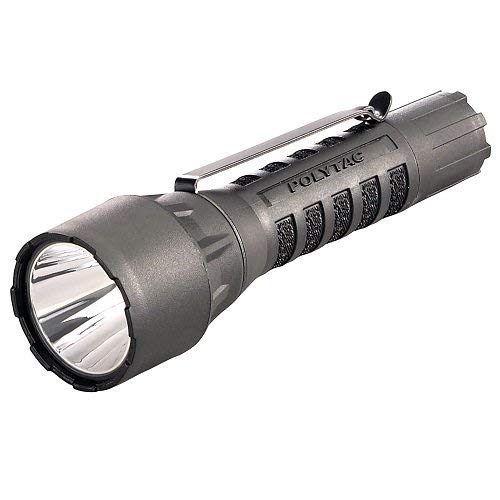 Streamlight 88860 PolyTac LED HP Flashlight with Lithium Batteries, Black - 275 Lumens