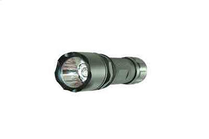 LED Tactical Flashlight - 200 Lumen - 200 Meter Beam - 3 Modes - 3 Watt CREE LED
