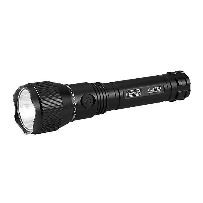 Coleman Company 6AA Cree XM-L Alum LED Flashlight, Black