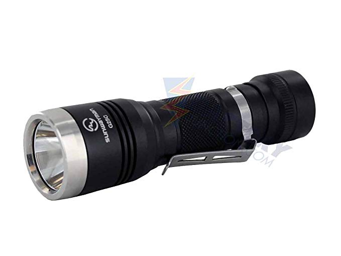 Sunwayman G25C Flashlight, 1000 Lumens, Black G25C-XM-L2-U2