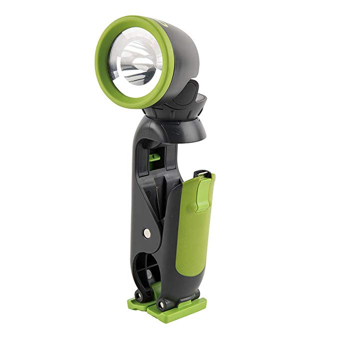 Blackfire BBM888-2 Green/Black Clamp Light