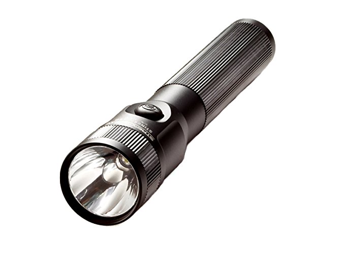 Streamlight 75712 Stinger C4 LED Rechargeable Flashlight with NiCad Battery and 12V DC Charger, Black - 425 Lumens