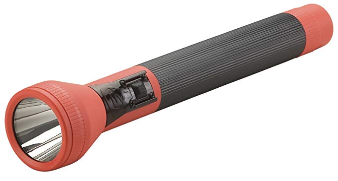 Streamlight 25212 SL-20LP Full Size Rechargeable LED Flashlight with 12-Volt DC Charger, Orange