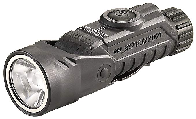 Streamlight 88903 Vantage 180 Helmet/Right-Angle Multi-Function Flashlight, Black - 250 Lumens