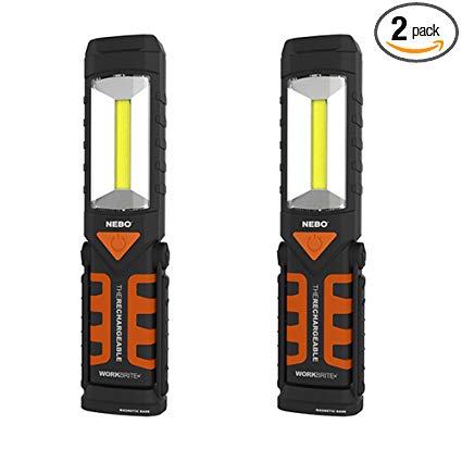 NEBO Workbrite 2 Rechargeable LED Work Light (Set of 2)