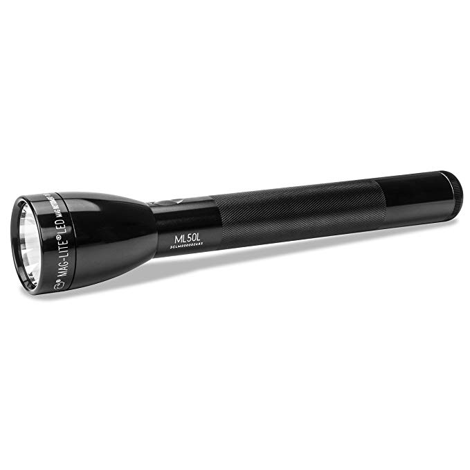 Maglite ML50L LED 3-Cell c Flashlight in Display Box, Black