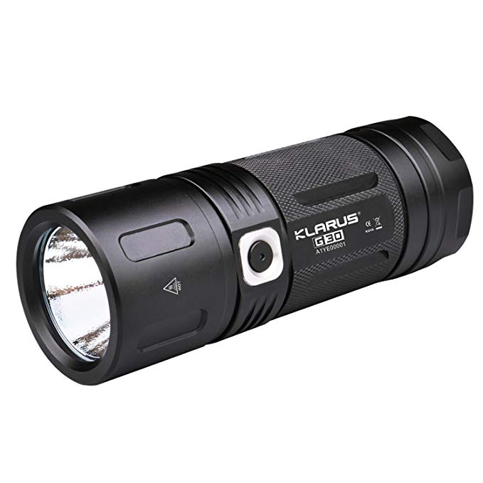 Klarus G30 2450 Lumen CREE MT-G2 LED Flashlight.