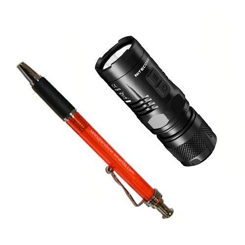 Nitecore EC11 LED Flashlight XM-L2(U2) with Free Pen, 900 lm