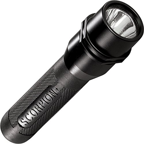 Streamlight 85011 Scorpion X C4 LED Tactical Handheld Lithium Powered Strobing Flashlight, Black - 200 Lumens