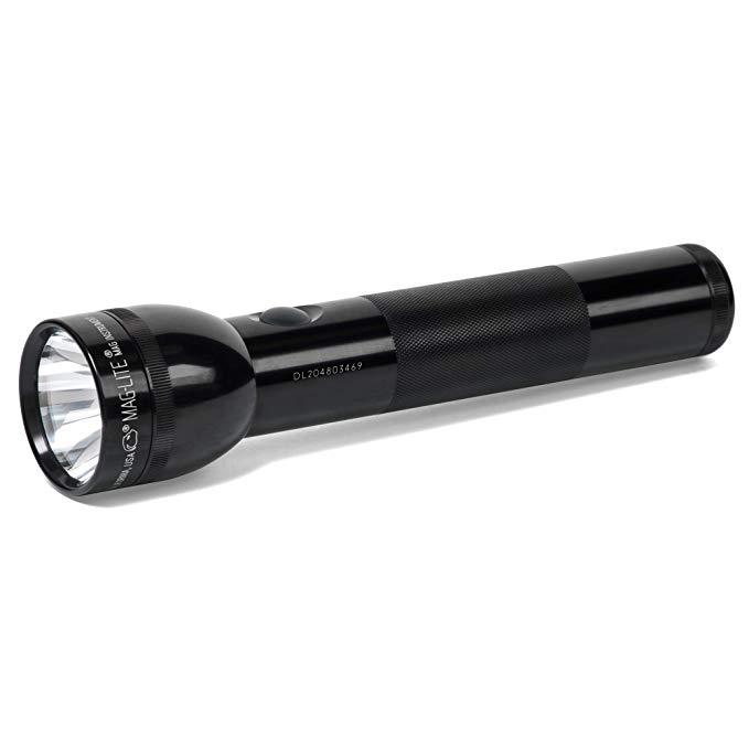 Maglite LED 2-Cell D Flashlight, Black