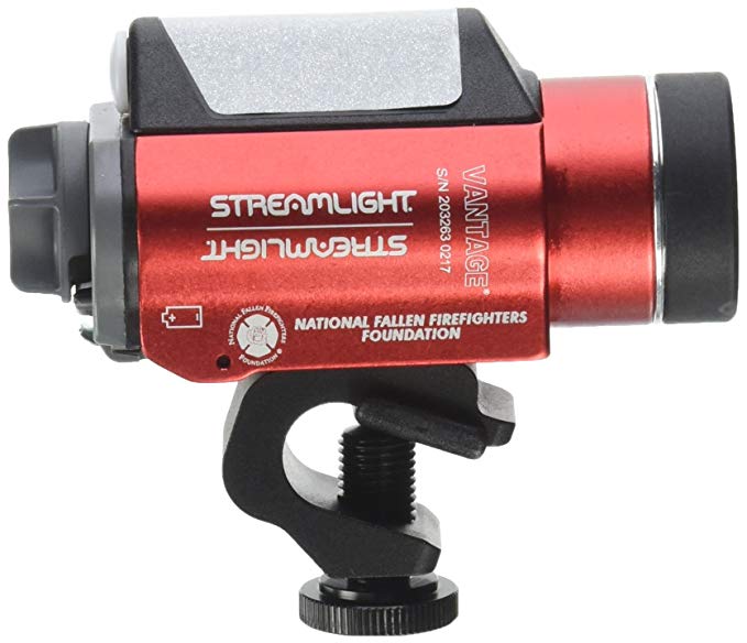 Streamlight 69157 Vantage Tactical Helmet Light with White LED, Red - 115 Lumens