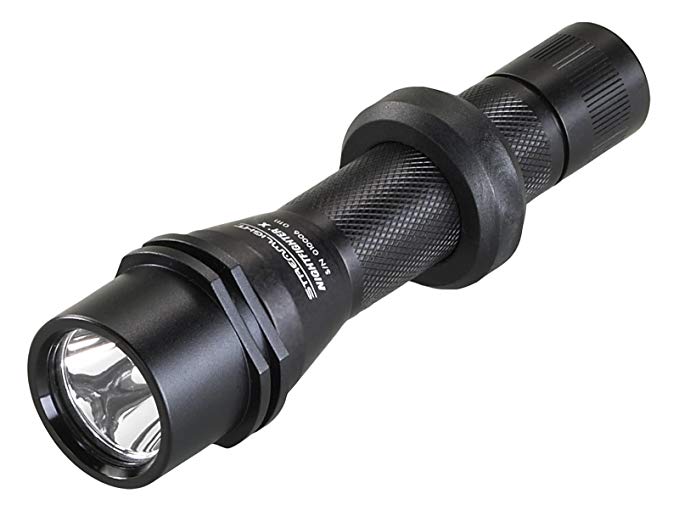 Streamlight 88008 Night Fighter X C4 LED Lithium Power Strobing Tactical Flashlight, Black - 200 Lumens
