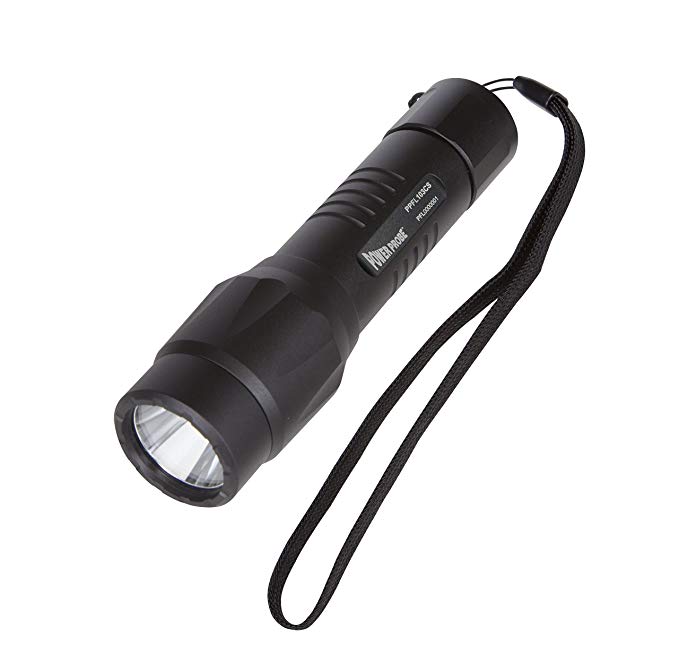 Power Probe Flashlight - Black (PPFL103CS) [Diagnostic Car Testtool, 800 Lumens LED Bulb, 4 Mode Tail Switch, Waterproof, Heavy Duty Aluminum Housing]